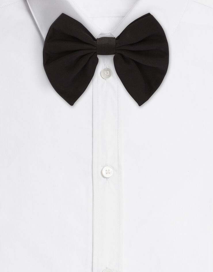 Dolce & Gabbana Silk bow tie Black GR091EG0U05