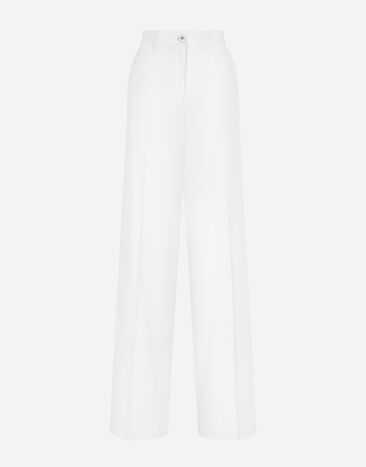 Dolce & Gabbana سروال جبردين قطني جرسي يضعط F755RTHS5Q0