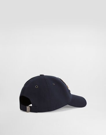 Dolce & Gabbana Washed-effect drill baseball cap Multicolor GH935ZG8ON8