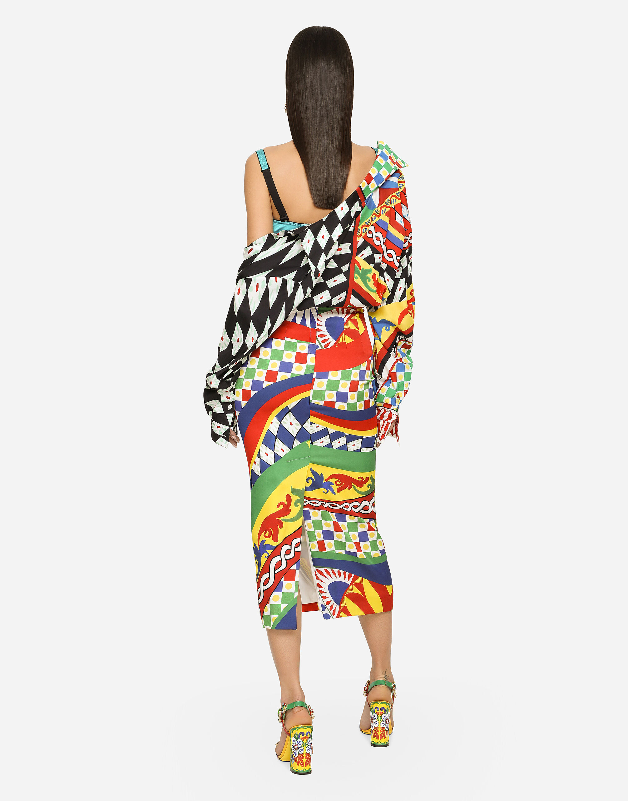 Calf length pencil dress sales