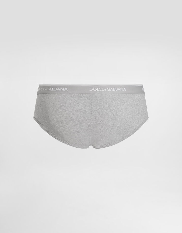 Dolce & Gabbana Paquete de 3 slips regular Brando de punto elástico Multicolor M9D81JONN95