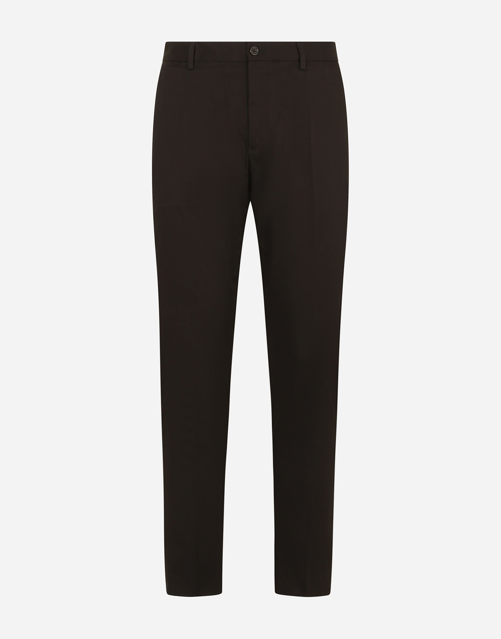 Dolce & Gabbana Wool and silk pants Black GWZXMTFJBAJ