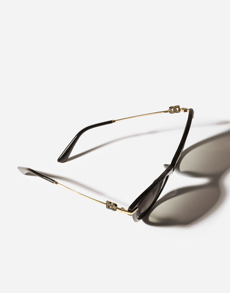 Dolce & Gabbana DG Glow Sunglasses Black VG4534VP18G