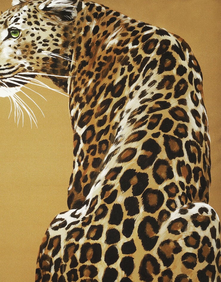Dolce & Gabbana Großes Kissen aus Canvas Mehrfarbig TCE003TCAA6