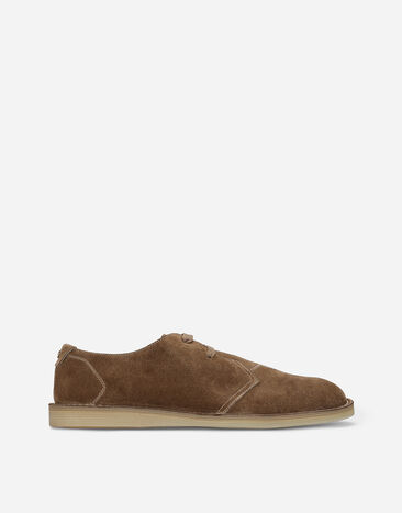 Dolce & Gabbana Suede Derby shoes Multicolor A10872A9M51