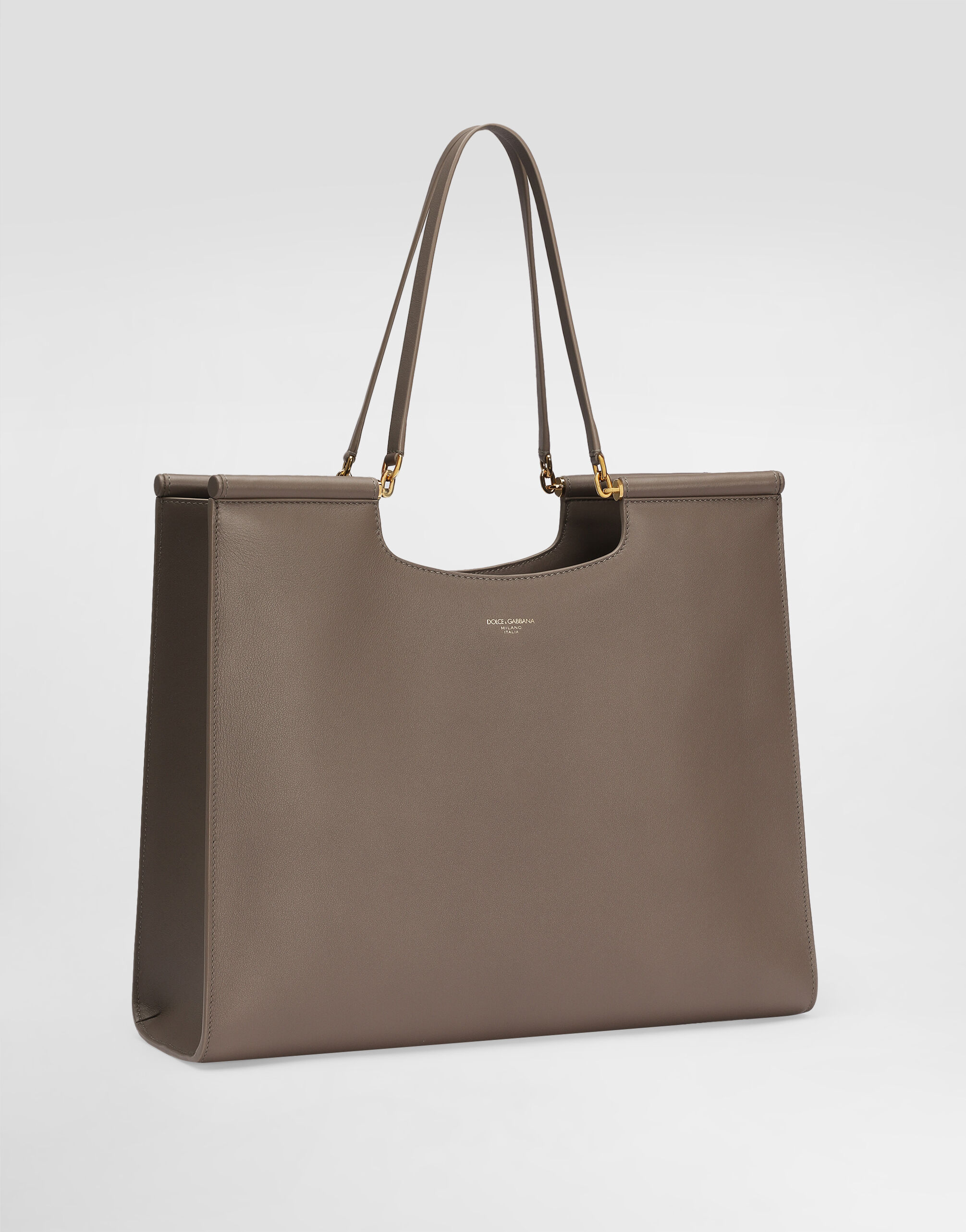 トートバッグ DOLCE & GABBANA Woman Tote bags Grey BB7727B7321 87891 Large Sicily shopper in Grey for Women | Dolce&Gabbana® US