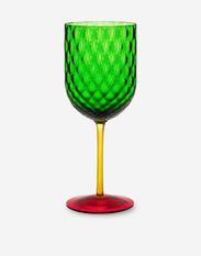 Dolce & Gabbana Copa de vino tinto de vidrio de Murano Multicolor TC0S02TCA01