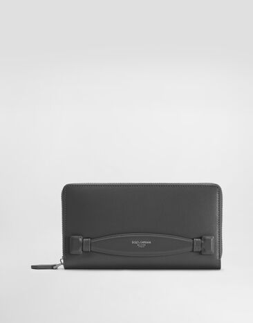 Dolce & Gabbana Zip-around calfskin wallet Multicolor GQ348EG0WUC