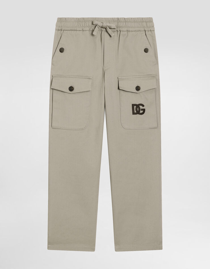 Dolce & Gabbana Gabardine trousers Beige L44P97FUFL3