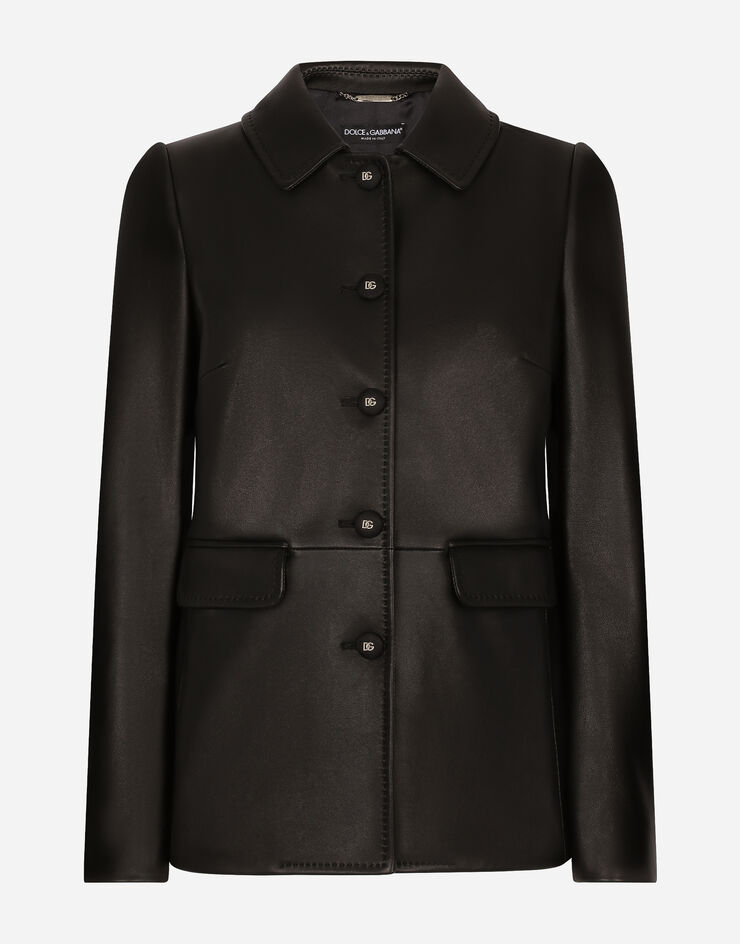 Dolce & Gabbana Lambskin jacket Black F26P7LHULRJ