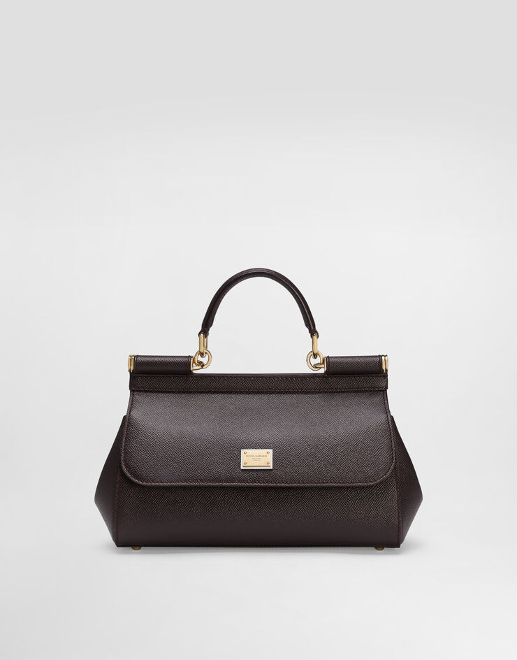 Dolce & Gabbana Henkeltasche Sicily mittelgroß Violett BB7652B1001
