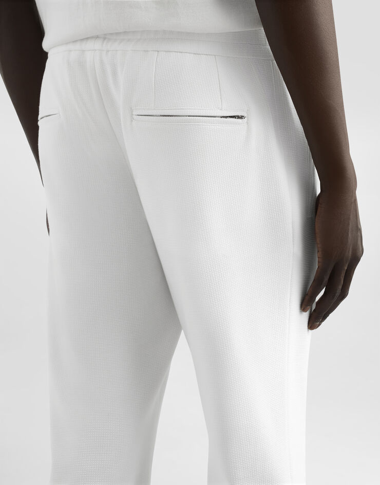 Dolce & Gabbana Jersey jogging pants White GYACETGJ070