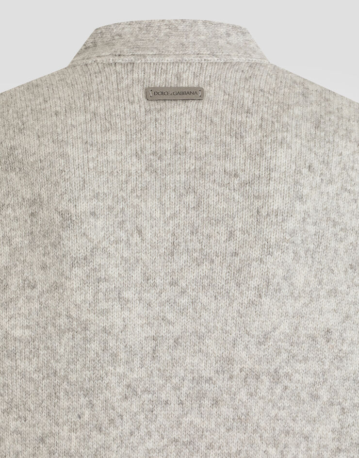 Dolce & Gabbana Cardigan with buttons Grey GXV76TJFMIM