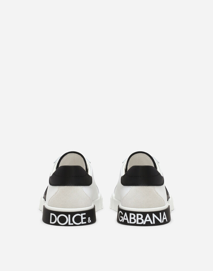 Dolce & Gabbana Zapatilla Portofino Vintage en piel de becerro Multicolor DA5181AN571