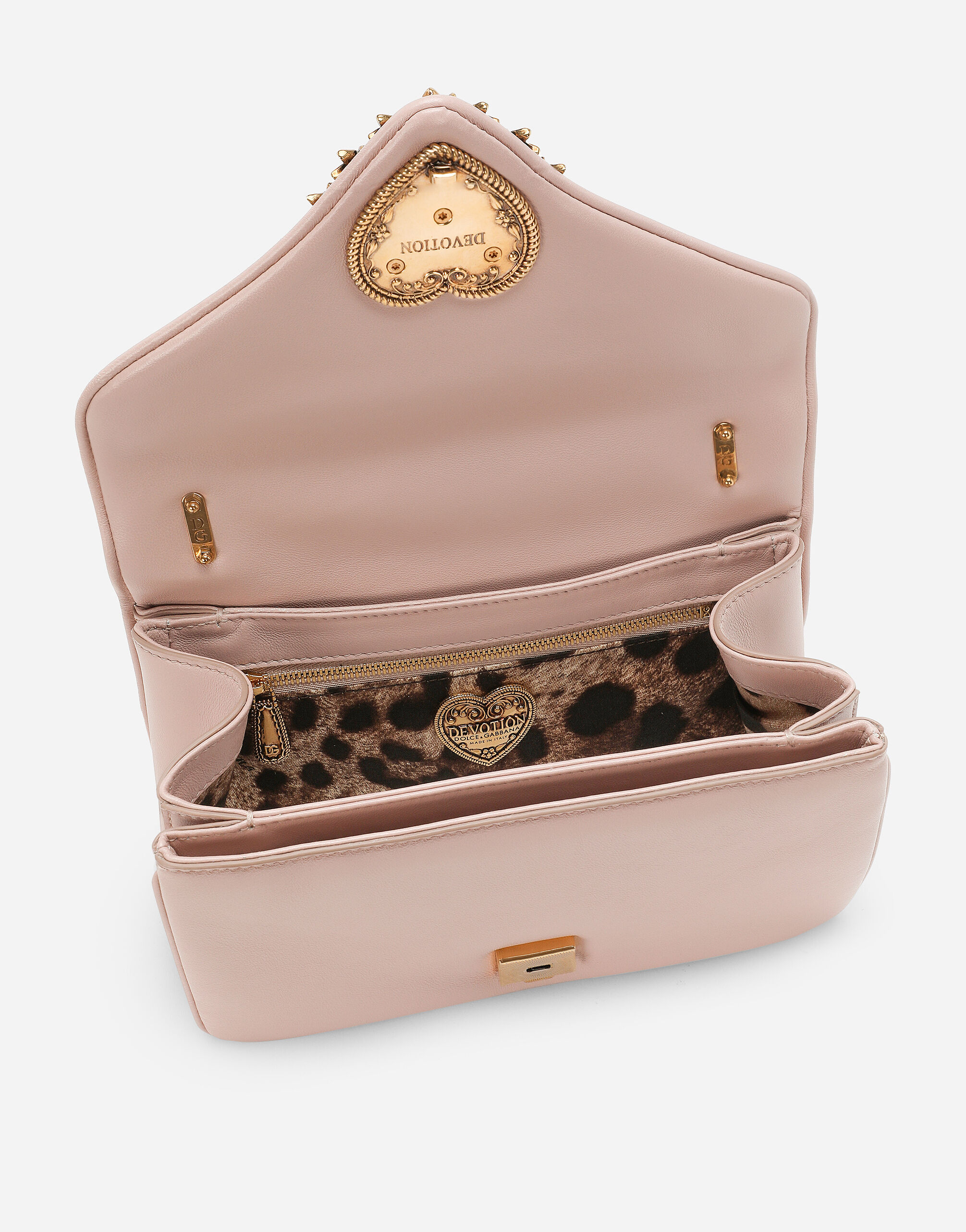 VERSACE JEANS COUTURE ハート型ショルダーバッグピンク
