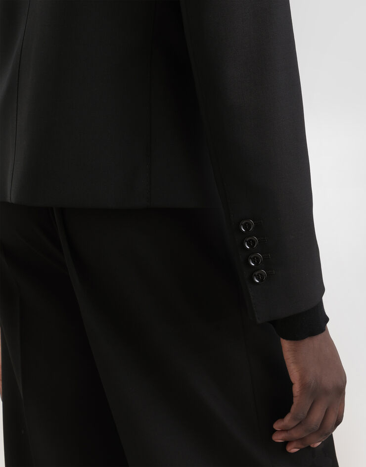 Dolce & Gabbana Bi-stretch sallia jacket Black F29NGTFUBGC