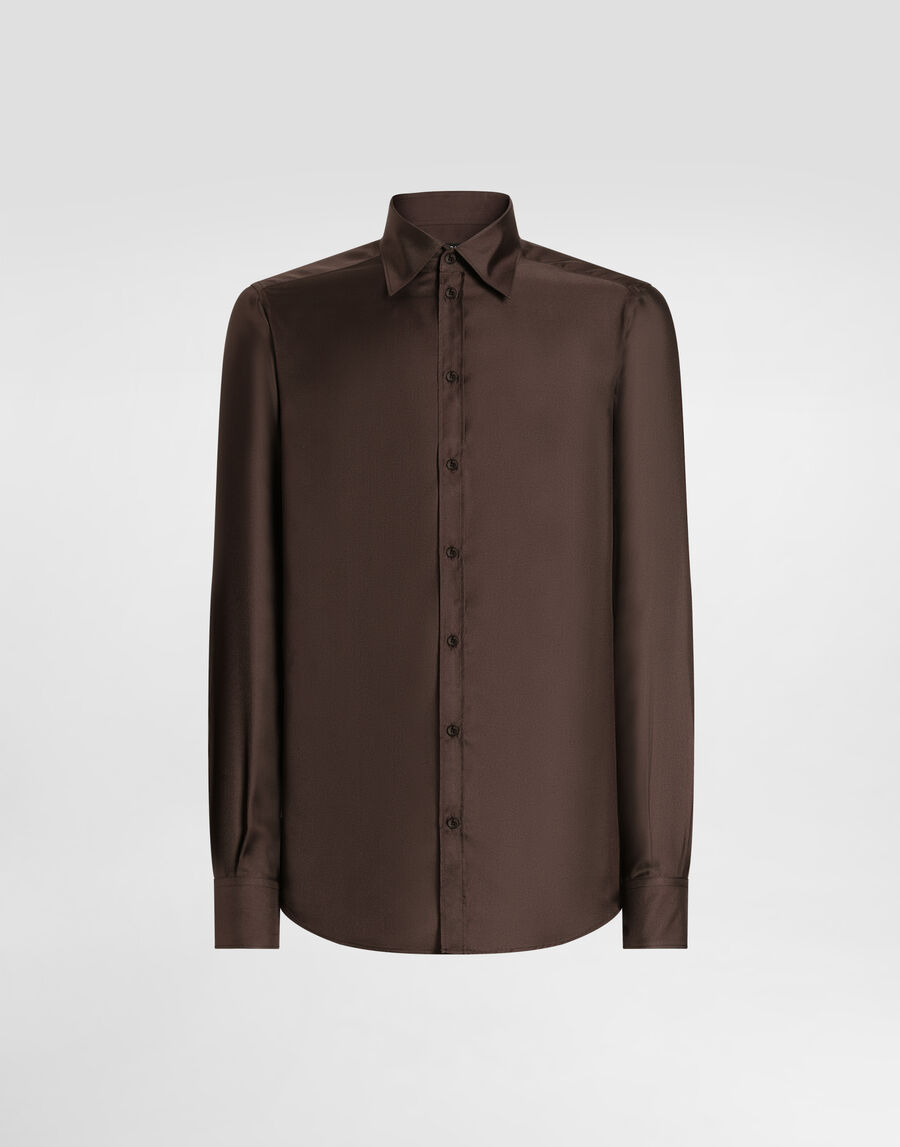 Martini shirt in silk twill