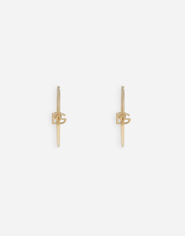 Dolce & Gabbana DG 徽标克利奥尔耳环 金 WEQ6M2W1111