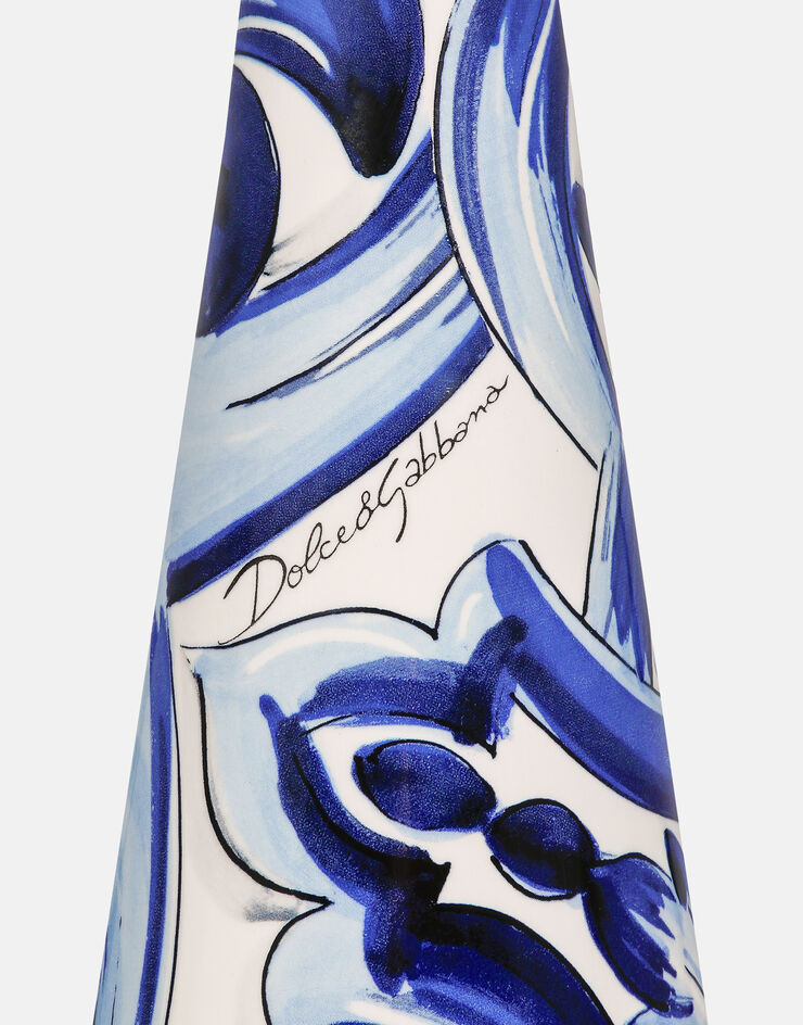 Dolce & Gabbana Ceramic Candle Holder medium Multicolor TCC187TCACD