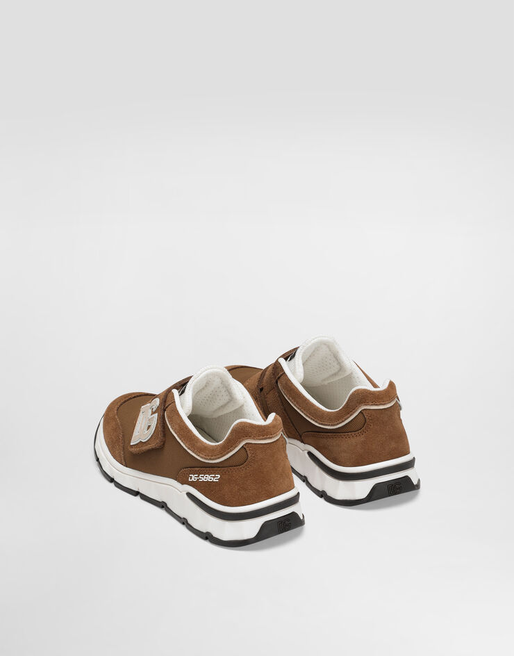 Dolce & Gabbana DG running split calfskin sneakers Multicolor DA5187AA954