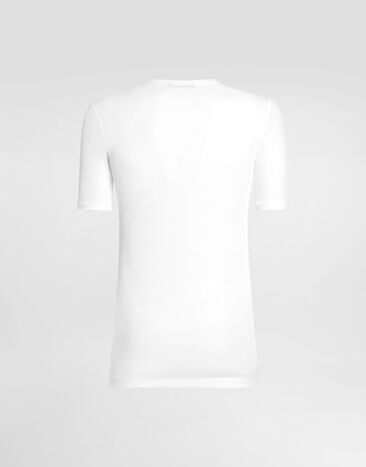 Dolce & Gabbana Cotton t-shirt White G8QX6TFU7AV