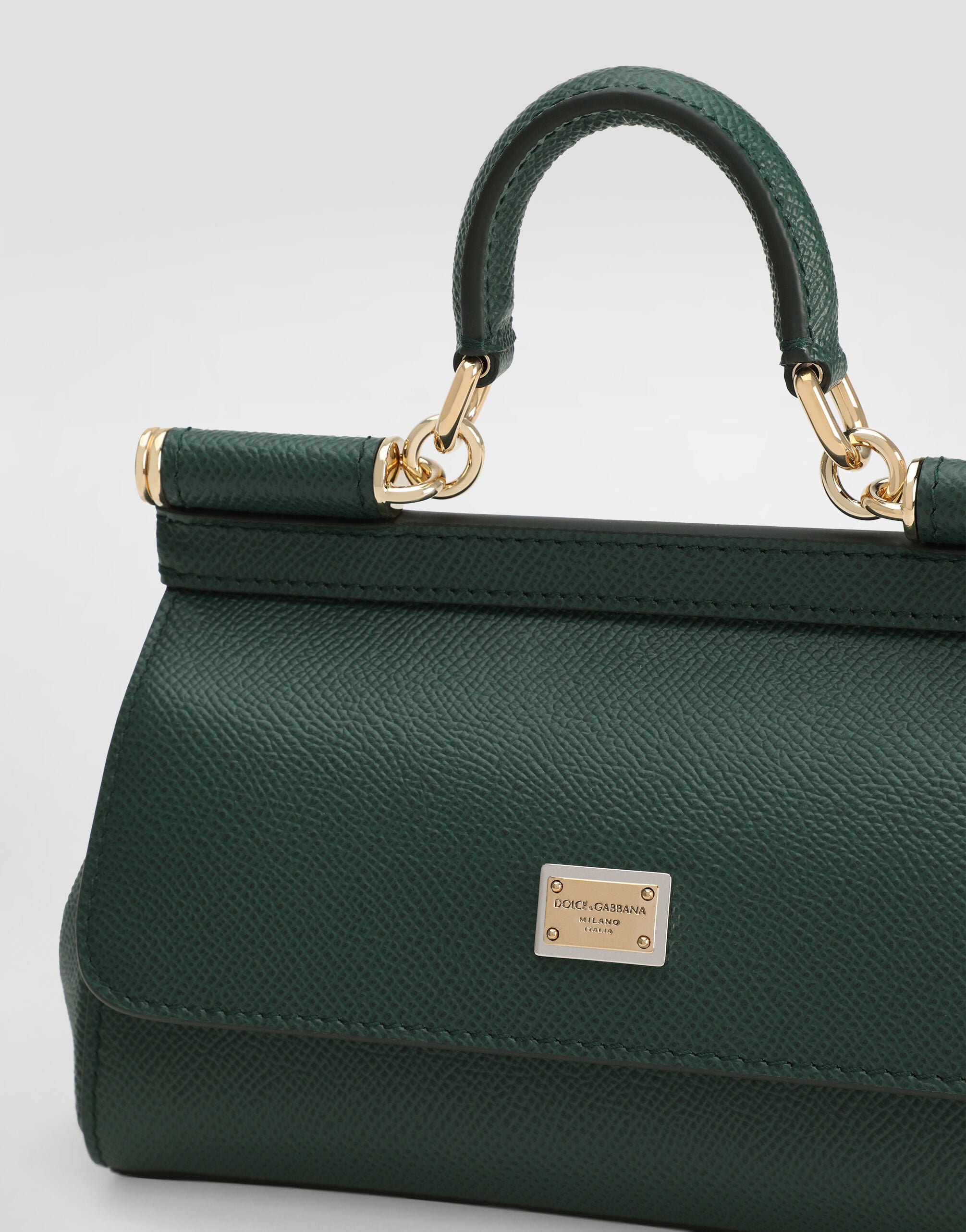 BORSA A MANO in Green for Women | Dolce&Gabbana®