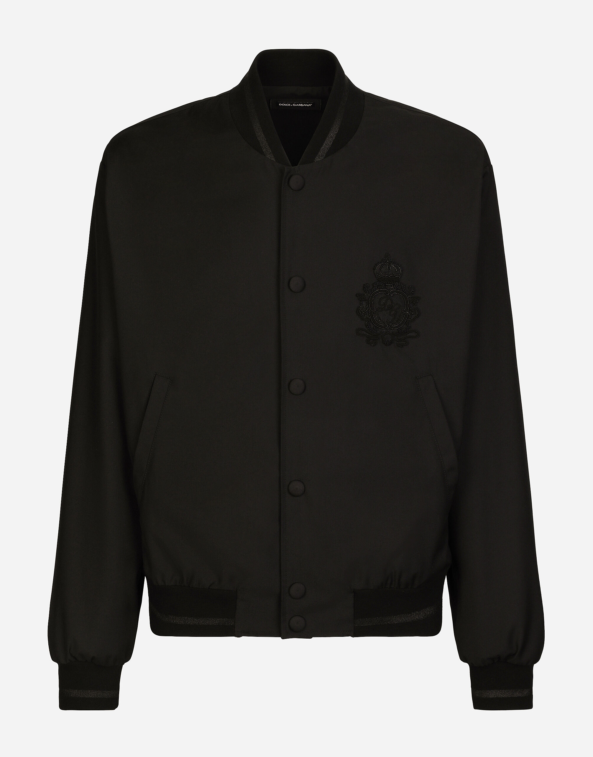 GIUBBOTTO BOTTONI in Black for Men Dolce Gabbana