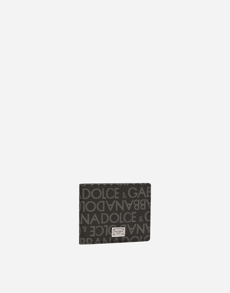 Dolce&Gabbana 코팅 자카드 반지갑 멀티 컬러 BP3102AJ705