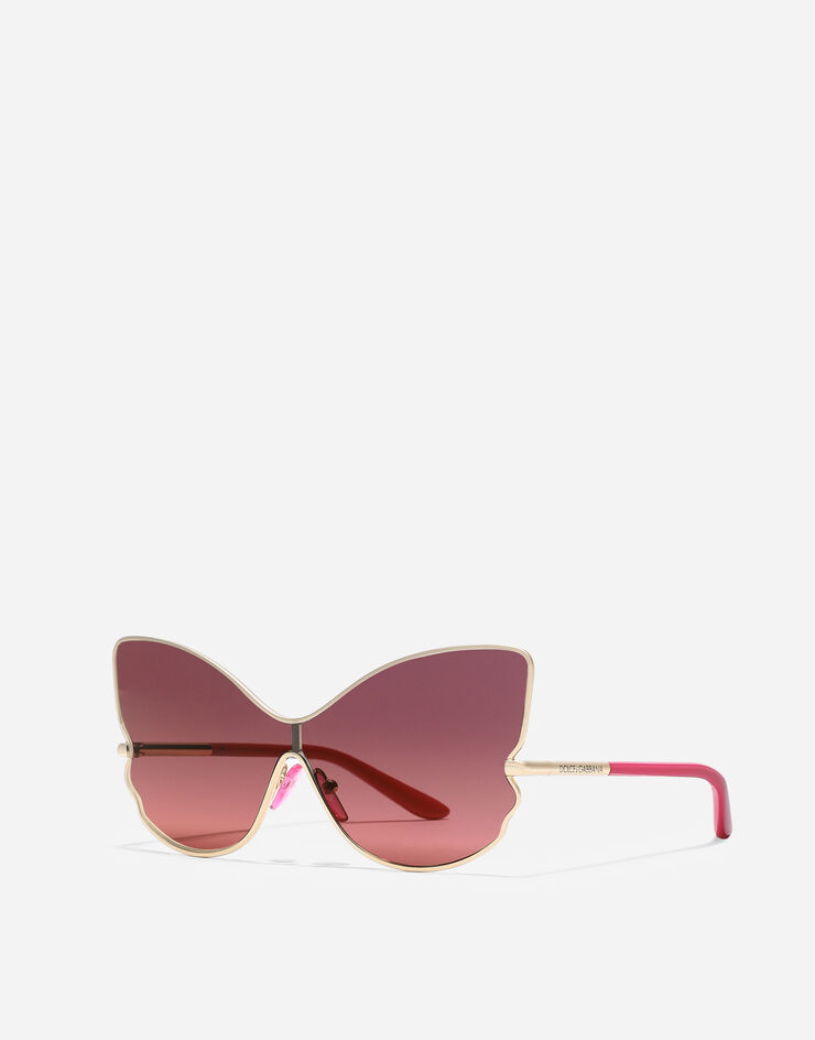 Dolce & Gabbana Sonnenbrille Farfalle Fuchsia VG200IVM215