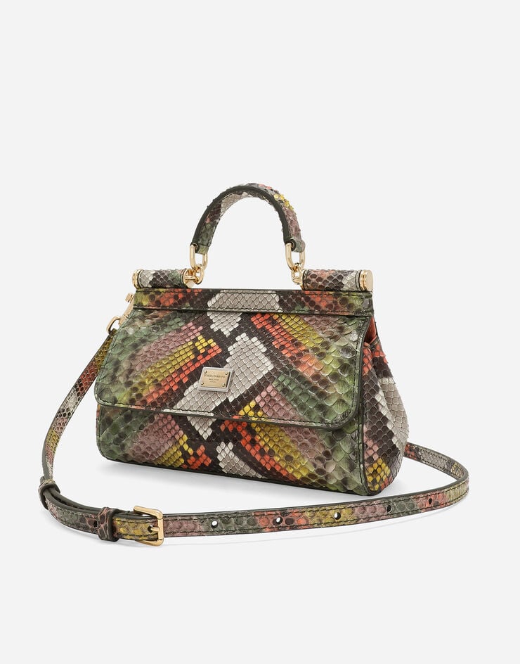 Dolce & Gabbana Маленькая сумка Sicily с короткой ручкой зеленый BB7116A2Y64