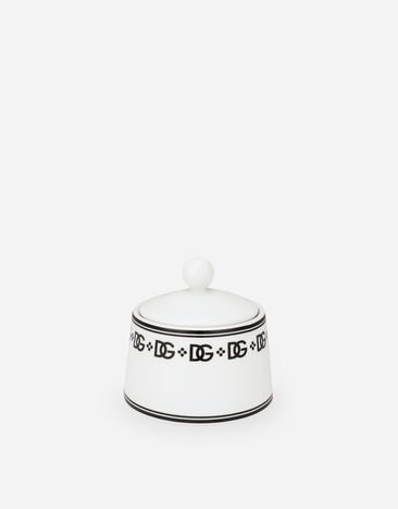 Dolce & Gabbana Porcelain Sugar Bowl Multicolor TC0169TCA42