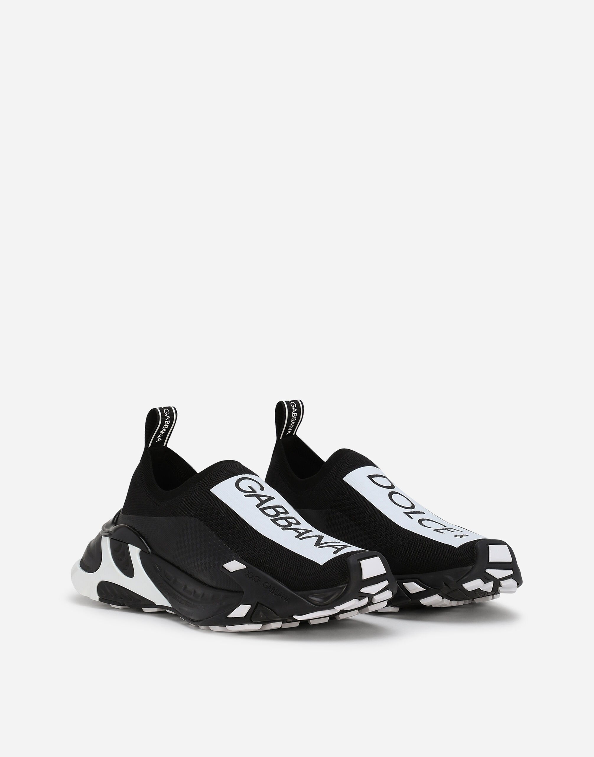 Stretch mesh Fast sneakers in Multicolor for Women Dolce Gabbana