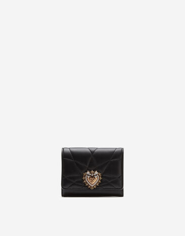 Dolce & Gabbana DEVOTION 小号横向钱包 黑 BI1261AW576