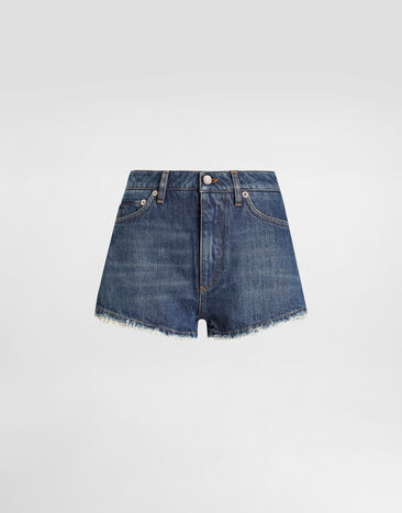 Dolce & Gabbana Denim shorts Multicolor FTC7DDG8NY4