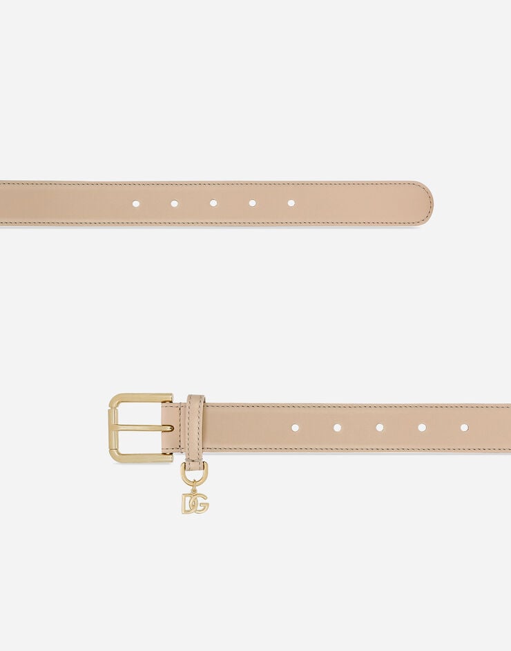 Dolce & Gabbana حزام بحِلية DG وردي BE1635AW576