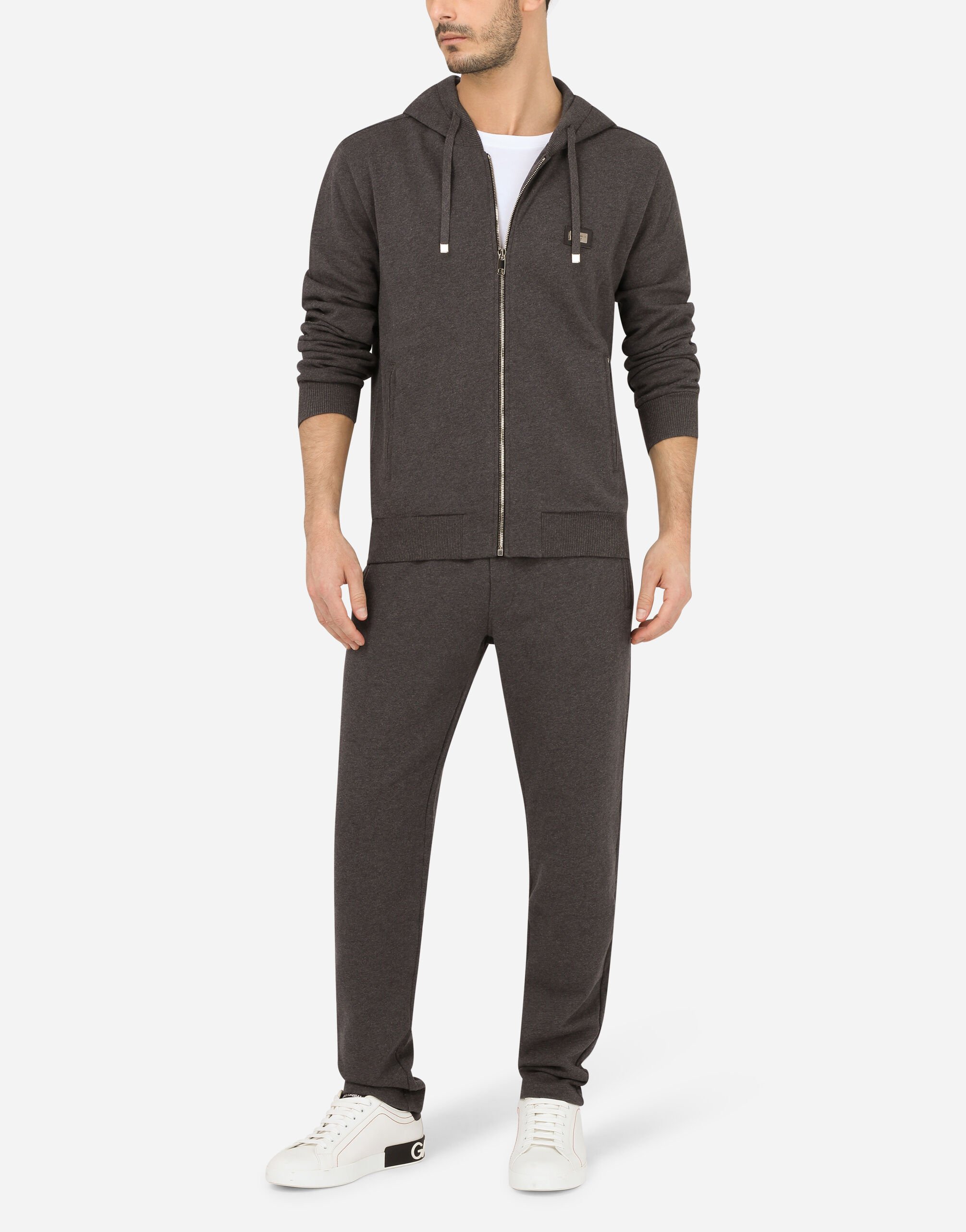 Dolce and gabbana cheap grey tracksuit