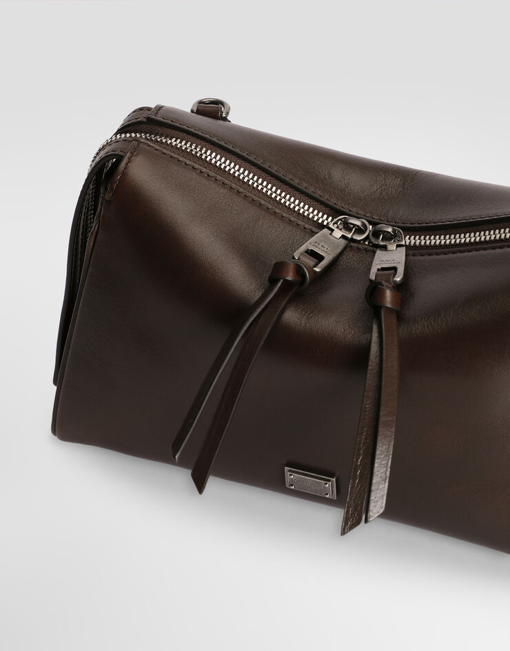 Dolce & Gabbana Vittoria tempesta calfskin bag Dolce & Gabbana Vittoria tempesta calfskin bag Brown BM2049AU994