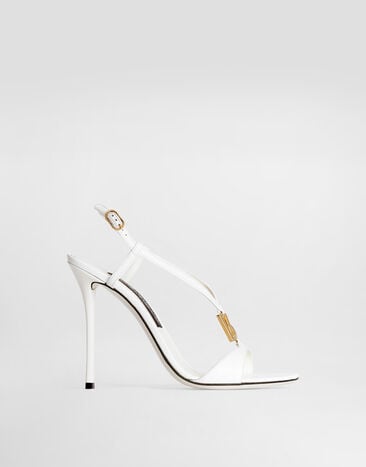 Dolce & Gabbana Patent leather sandals Dolce & Gabbana Patent leather sandals White CR2028A1471