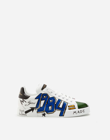 Dolce & Gabbana New DGLimited Portofino sneakers أبيض CK1563B5845