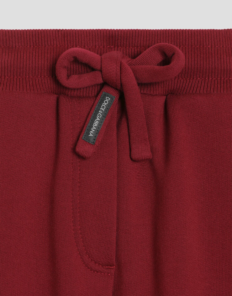 Dolce & Gabbana Fleece trousers Dolce & Gabbana Fleece trousers Red L5JPI6G7QNV