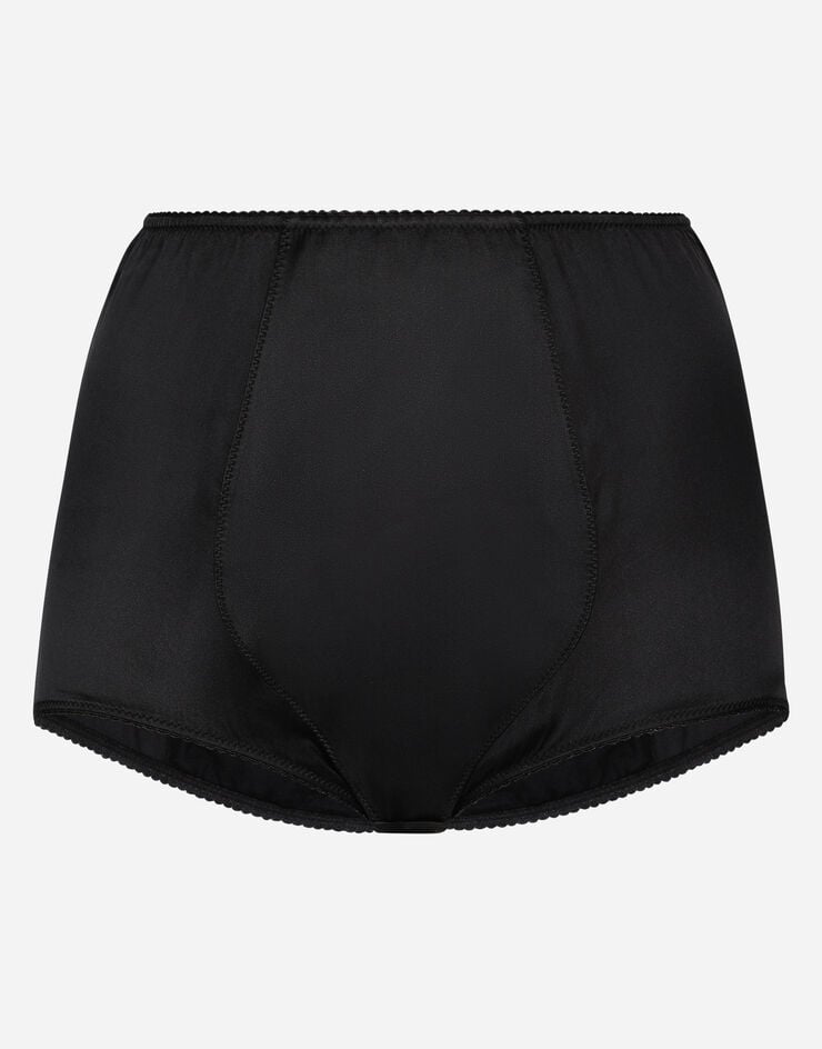Dolce & Gabbana 缎布平角裤 黑 O2A18TONO13