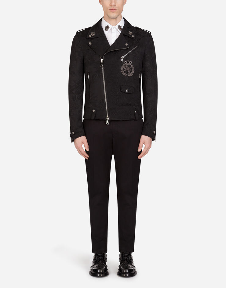 Dolce & Gabbana Jacket with patch NERO G9QS0ZHJMB8
