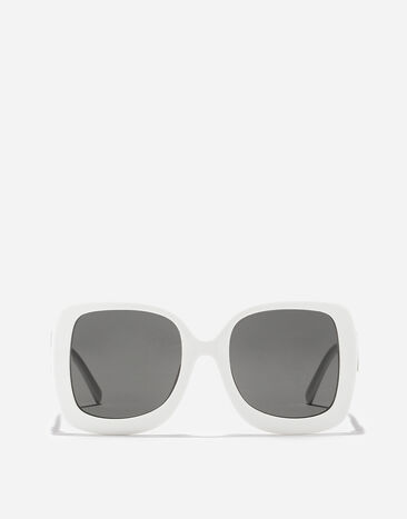 Dolce & Gabbana DG Crossed Sunglasses White VG4513VP287