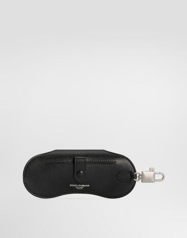 Dolce & Gabbana Calfskin eyewear case Black BP3477A3P17