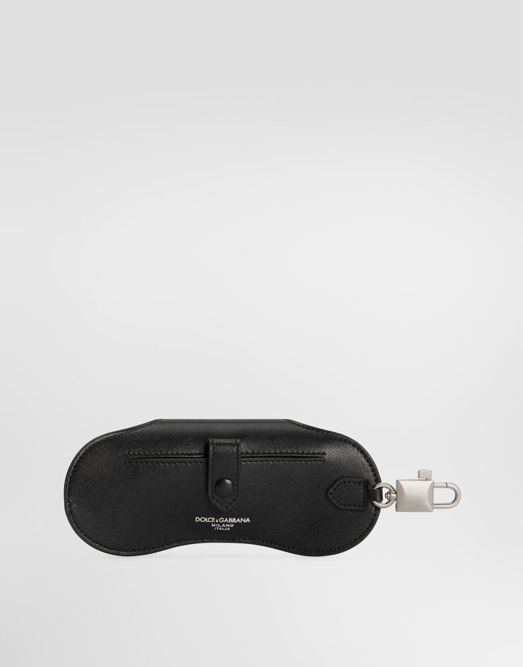 Dolce & Gabbana Calfskin eyewear case Dolce & Gabbana Calfskin eyewear case Black BP3477A3P17