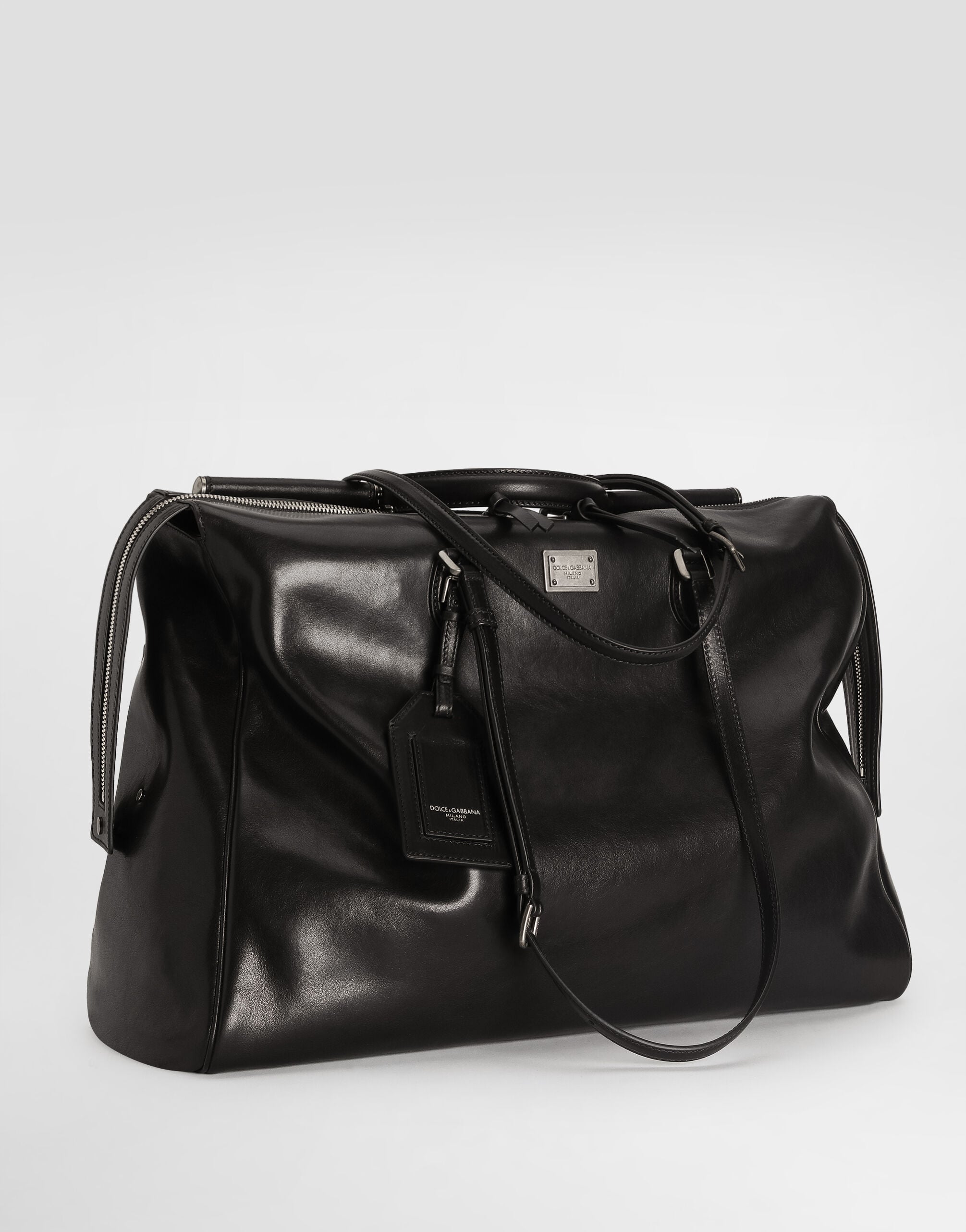 Blackのメンズ ヴィットリア カーフスキン バッグ | Dolce&Gabbana®