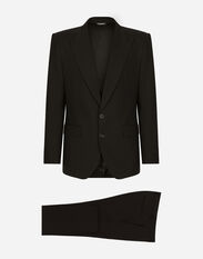 Dolce & Gabbana Stretch wool Sicilia-fit suit Multicolor G2PT9TFRRDY