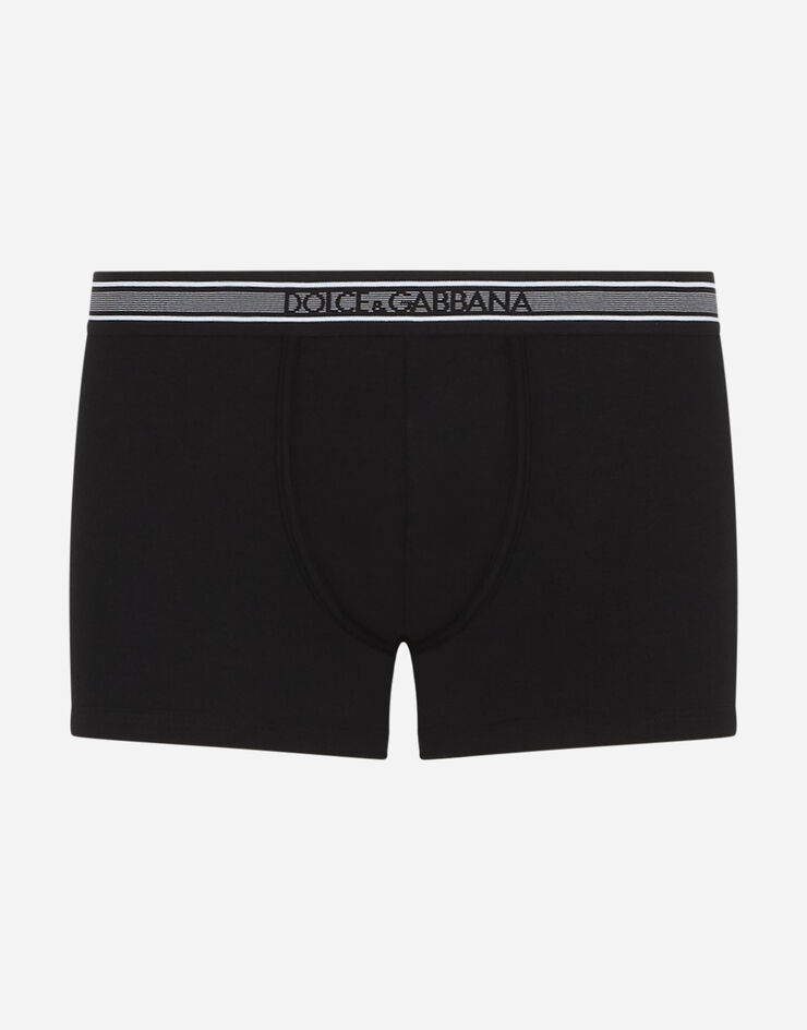 Dolce & Gabbana Stretch cotton boxers NERO M4B41JFUGIA