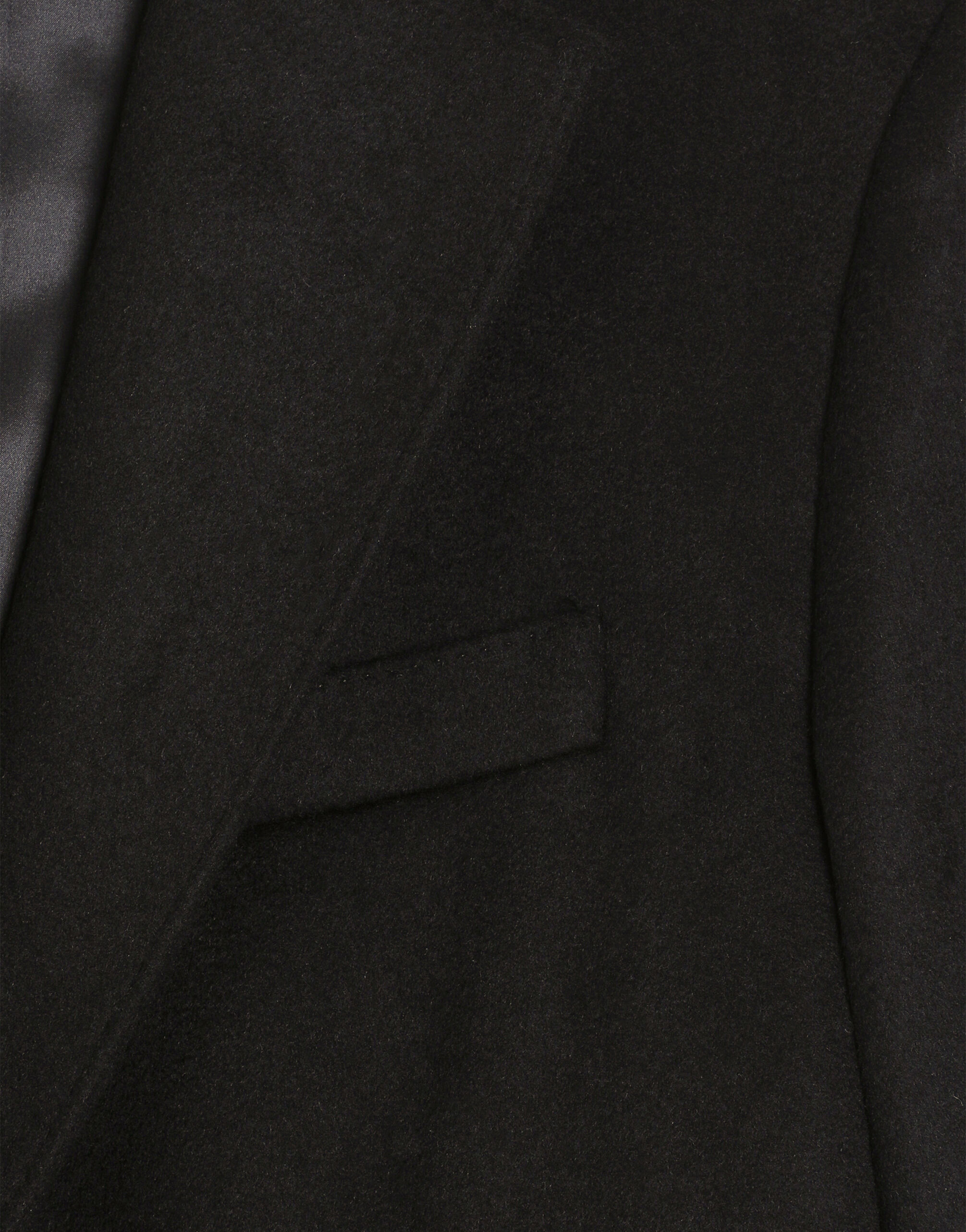Single-breasted coat in bonded cloth - thumbnail 4