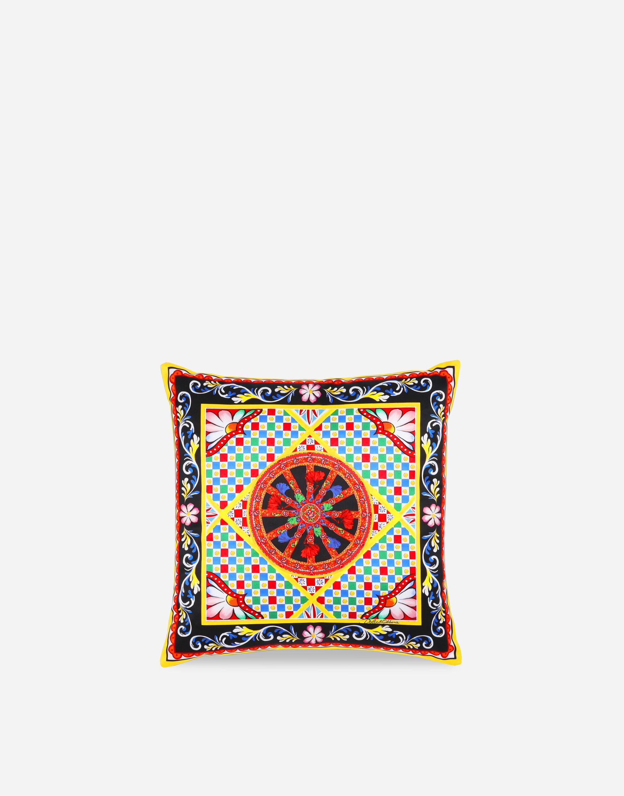 Dolce & Gabbana Маленькая подушка из хлопкового дюшеса разноцветный TCE001TCAA1